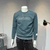 Männer Hoodies Sweatshirts Frühling Baumwolle 2022 Mode Hemd Männer Casual Langarm T-shirt Kleidung Thermische Ausgestattet Reine Farbe TopsMen's