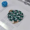 Belts Colorful Multicolour Weaving Twist Waist Rope Female Woven Dress Skirt Belt Braided Decor Fine Cotton Cord Shirt Chain