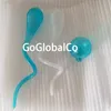 GoGlobalCo Lamp Home Kronleuchter-Licht, eleganter, handgefertigter Kronleuchter aus mundgeblasenem Glas und Pendelleuchten für Wohnzimmer, Treppenhaus, Kunstdekoration, 28 Zoll rund