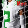 James 2021 Oregon Ducks Football Jersey NCAA College Justin Herbert CJ Verdell Kayvon Thibodeaux Tyler Shough DJ Johnson Justin Flowe Noah Sewell