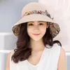 Visors żeńska Piękna przeciwsłoneczna czapka Sun Temperament Kobiety Drukowane dla Visorvisors Outdoorvisors