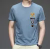 T-shirts pour hommes T-shirt à manches courtes pour hommes marque de marée ins japonaise 2022 été nouveau coton mode impression créative t-shirt à demi-manches sauvage
