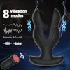 Electric Shock Anal Toy Vibrator for Men Women Wireless Remote Control Plug Prostate Massager Masturbator Adult sexy 18
