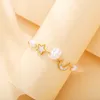 Charm Bracelets 316L Stainless Steel Pearl Star Moon For Women Gold Color Butterfly Bracelet Fashion Girls Casual JewelryCharm Lars22