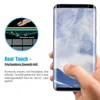 Getemt glazen schermbeschermer anti-scratch case vriendelijke 3D voor Samsung Galaxy S22 S21 S20 Note20 Ultra S7 Edge S8 S8 S9 Plus Note 10 9 8 met retailpakket