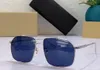 نظارة شمسية فضية سيلفية زرقاء 3130 رجال يقودون نظارات الرجال ظلال Gafas de Sol UV حماية مع صندوق