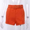 Spring Autumn New Fashion Elegant Lady Slim Open Stitch Jacket Blazers Shorts Two Piece Set Woman Blazer Set Y220804