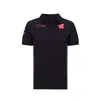 F1 racepak nieuw team revers T-shirt heren POLO-shirt met korte mouwen zomerfankleding kan worden aangepast