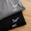Version haute ARC t-shirt pour hommes nouveau standard brodé hauts pour hommes glace soie séchage rapide respirant sport décontracté manches courtes