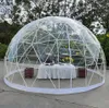Garda de estrela redonda de tenda esférica Gretas de estufas abdominais de casa de casa totalmente transparentes