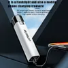 محمولة 2 في 1 9990000LM Ultra Bright G3 LED Torch Torch Power Bank للإضاءة الخارجية 3 أوضاع مع كابل USB