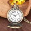 蝶の花のデザインが刻まれたアンティークスタイルの懐中時計、メンズ、レディース、クォーツ、アナログ表示、時計、ネックレス、チェーン、レトロな時計。