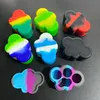 Cloud Shape Silicone Container Food Grade Rubber 22ML Non-stick Potten Dabber Tool Rubber Opbergdoos Olie Houder Wax Containers Verdamper in Voorraad