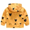 Mignon dinosaure automne garçons Cape printemps enfants manteau garçon sweat actif enfants coupe-vent bébé vêtements J220718