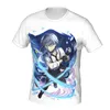 Camicie casual da uomo Nakajima Atsushi Bungou Stray Dogs Mayoi Inu Kaikitan T Shirt Anime Cosplay Kawaii Tee Hawaiian Camisas De HombreMen's