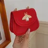 2022 Kids Bees Purse Girls Chain One-Coulder Saddle Bag Designer Children Messenger Bags Child Princess Mini Wallet241Q