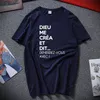 Dreal Humor Femme Dieu Me Crea Standard Rolig T-shirt Topp sommar Streetwear Bomull Camisas Hombre T Shirt Homme 220401