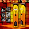 Cabeleireiro máquina de cortar cabelo profissional recarregável máquina de cortar cabelo masculino barba cortador elétrico máquina de corte de cabelo corte de cabelo sem fio l220809