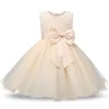 Girl's Dresses Year Birthday Baby Girl Flower Dress Girls Party Wear Tutu Infant Christening Gown Born Baptism Clothes 6 9 12 18 24 MonthsGi