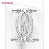 BEEGER Acier Inoxydable Réglable Pussy Clamp Labia Clip Vagin BDSM sexy