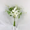 Свадебная фотография реквизита для симуляции Рука с цветами сена