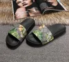 2022 Mens Womens Slides Sandali estivi Pantoufles Beach Slide Fashion Scuffs Pantofole Ladies Flats Shoes Tiger Flowers Bee With Box