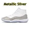 Chaussures de basket-ball pour hommes femmes 11s Jumpman 11 pur violet cool gris conford bred victoire comme 96 platine teinte