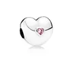 925 Siver Beads Charms for Pandora Bracelets Designer для женщин Openwork Heart Cake Chain Heart