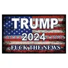 Consegna veloce Progettato Trump 2024 Salva la bandiera americana Miss Me Yet Bandiere della campagna Home Garden Banner Decorazioni all'ingrosso