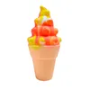 Silicone Ice Cream 3D Boule De Décompression Jouets Push Poppers Bulles Créatives Fidget Grenade Puzzle Pour Enfants Extrusion Bubble Ball Jeu Jouet