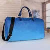 Hot Sell Designer 50CM Large Capacity General Purpose Travel Bags Womens Mens Leather Canvas Carry Luggage Shoulder Straps Rotten Letters V Duffel Bag Messenger 096