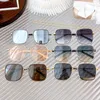 CH7323 vierkante zonnebrillen splitsen been frame glazen heren en dames zonnebril retro -bril