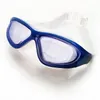 Gafas de natación para adultos HD Antifog electroplacas Gastas de natación Big Box Lenses Mayor Mayor