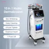 10 in 1 Hydro Facial多機能酸素Aqua Peel Hydra Dermabrasion Diamond Microdermabrasion Device