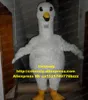 Costume de poupée de mascotte Stork Wild Goose Swan Cygnus Geese Costume de mascotte Adulte Personnage de dessin animé Promotion de la mode Célébration annuelle zz7181