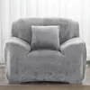 Plush Fabric Sofa Cover Universal Couch Cover Sofa Slipcovers Machine Washable Seat Bench Covers For Pets Kids Home Living Room 220513