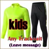 2023 Kids Tracksuit Soccer Jersey Jacket Alla träningsdräkt överlevande de foten Chandal fotboll jogging tröja män uniformer