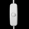 Hubs 2 m USB-Kabel, weiß, männlich zu weiblich, mit Ein-/Aus-Schalter, Verlängerungsschalter für Lampenventilator, Stromleitung, USB