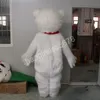 Высококачественный плюш Большой белый медведь костюмы костюмы мультипликационные костюмы костюм Хэллоуин Взрослые Размер День рождения Платье Фестиваль Фестиваль