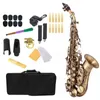 شهيرة B شهيرة Soprano Soprano Saxophone النحاس النحاس الآلات الموسيقية مع حالة القفازات