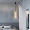 Pendelleuchten Nordic Lights Hintergrund Wandleuchte Einfache Moderne LED Hängende Nachttischlampe AC220V AC110VPendant