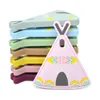 Teepee Teether BPA Free Silicone Tipi Ingestão de enfermagem Diy Colar Diy Colar de chupeta Dummy Pingents Acessórios de brinquedos de brinquedos