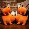 9 pièces 25 cm monstre Pochita jouet scie à chaîne homme en peluche poupée en peluche Anime tronçonneuse chien Cosplay dessin animé film jeu personnage pour Kids277k