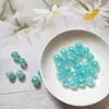 Round Spacer Plastic Resin Loose Beads Fit Charms Bracelet For DIY Jewelry Necklace 10pcs/lot