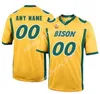 2022 NCAA NDSU North Dakota State Bison Maillot de football cousu 48 Mike Florentine 41 Kaedin Steindorf 51 Mason Hofstedt 52 Jackson Hankey Tony Pierce Carson Wentz