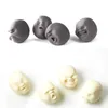 4 teile / los Entlüften Menschliches Gesicht Kugel Anti-Stress-Ball des japanischen Designs Cao Maru Caomaru 220325