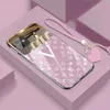 المصممين iPhone case 14 Pro Max Fashion Case iphone 11/13 Mirror XS غطاء واقي 8plus زجاج مقاوم للسقوط XR جيد