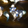 Nautisches Thema Dekorative Schnurbeleuchtung Strand Ozeanlicht Seahorse Conch Seashell Geburtstagsfeier Dekorative Batteriebetriebene 2m 3m 4m 5m
