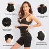Gekleurde 676 voorste taille band met gesp gespannen slipjes kort shapewear been buikbesturing ondergoed voor vrouwen sexy lingerie