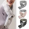 Scarves Heated Scarf Plaid Decor Women Men Electric Useful ShawlScarves Rona22